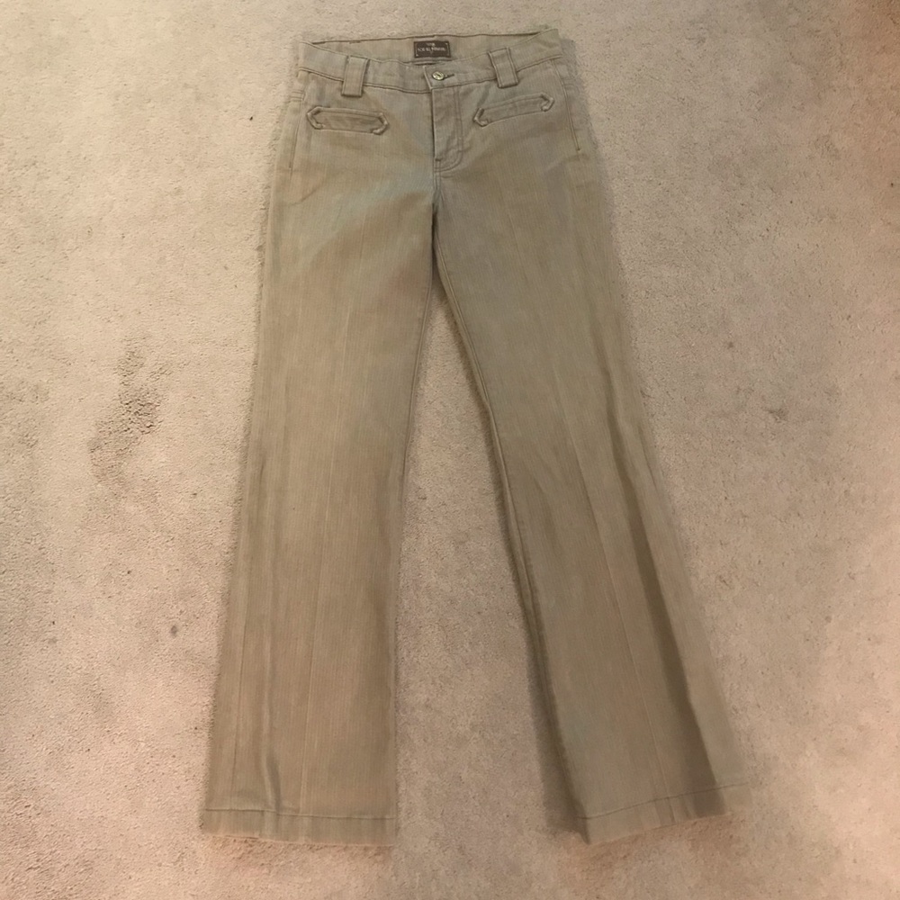 7 For All Mankind Striped Jeans